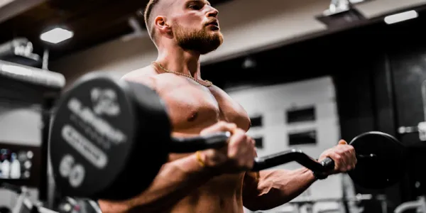 Power Rack + Olympic Barbell